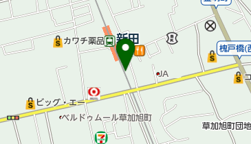 東武ストア新田店の地図画像