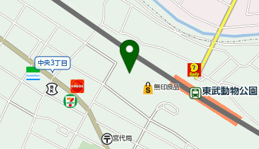 東武ストア東武動物公園駅前店の地図画像