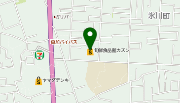 Olympic草加店の地図画像