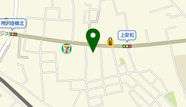 ラコマート上安松店の地図画像