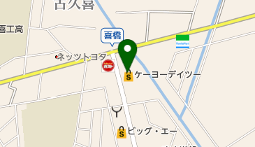 DCM久喜店の地図画像