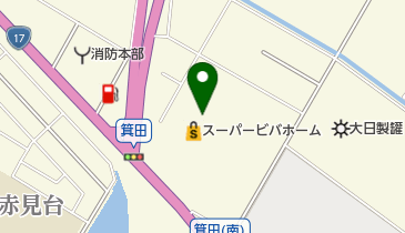 スーパービバホーム鴻巣店の地図画像