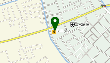 ユニディ草加新栄町店の地図画像