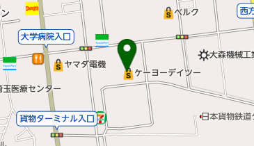 DCM南越谷店の地図画像