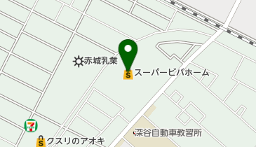 スーパービバホーム深谷店の地図画像