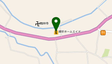 綿半ホームエイド小鹿野店の地図画像