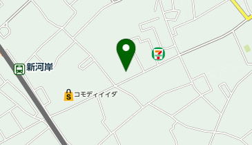 ドラッグ・エース新河岸店の地図画像