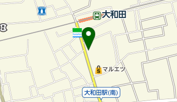 くすりセイジョー大和田店の地図画像
