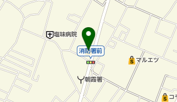ココカラファイン朝霞店の地図画像