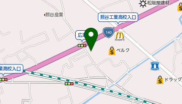 マツモトキヨシ熊谷広瀬店の地図画像