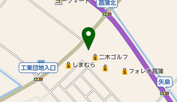 カワチ薬品菖蒲店の地図画像