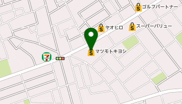マツモトキヨシ上尾小泉店の地図画像