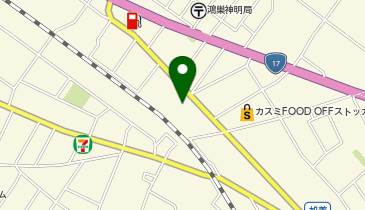 マツモトキヨシ鴻巣神明店の地図画像