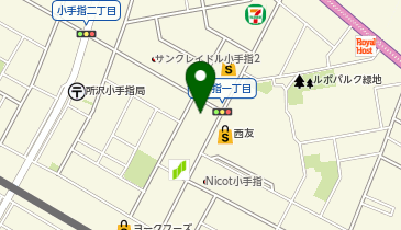 マツモトキヨシ所沢小手指店の地図画像
