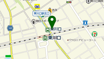 マツモトキヨシ東川口駅前店の地図画像