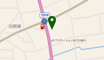 クスリのアオキ神川店の地図画像