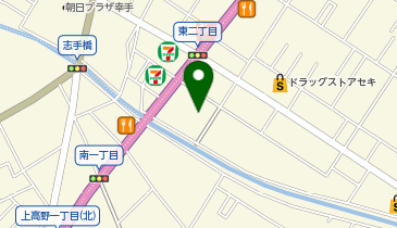 ドラッグストアセキ幸手店の地図画像