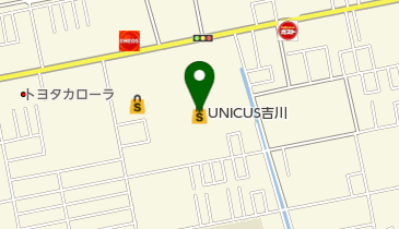 UNICUS吉川の地図画像