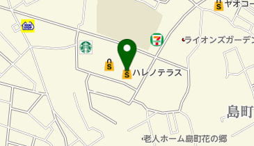 ハレノテラスの地図画像