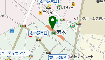 EQUiA志木の地図画像