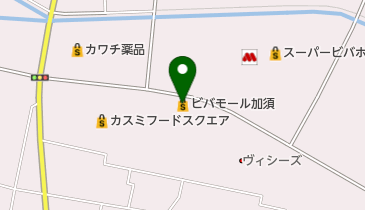 ビバモール加須の地図画像