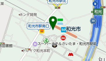 EQUiA PREMIE和光の地図画像