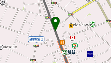 EQUiA越谷の地図画像