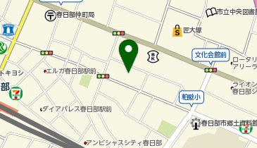 コープかすかべテラスの地図画像