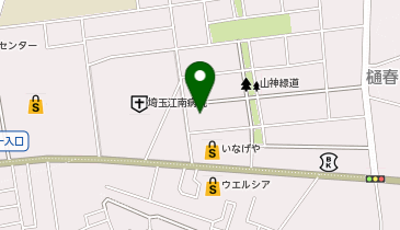 ファッションセンターしまむら江南店の地図画像