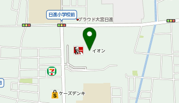 ハニーズ大宮店の地図画像