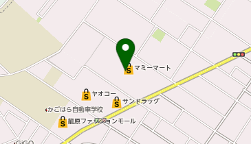 ハニーズ籠原店の地図画像