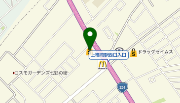 ワークマンプラスふじみ野店の地図画像