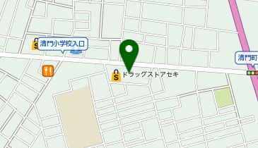 ワークマンプラス草加清門町店の地図画像