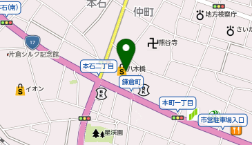 ミキハウス熊谷八木橋店の地図画像