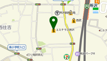 アカチャンホンポエミテラス所沢店の地図画像