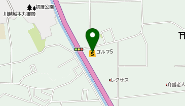 ゴルフ5川越店の地図画像