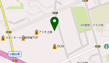 スーパースポーツゼビオアリオ上尾店の地図画像