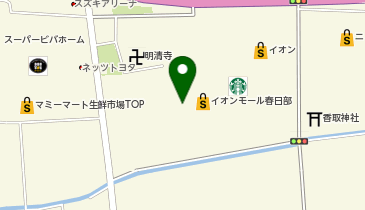 メガスポーツ春日部店の地図画像