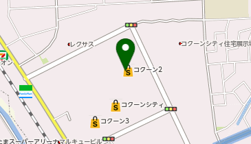 ムラサキスポーツコクーンシティ店の地図画像