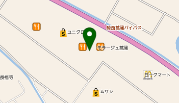 スポーツデポモラージュ菖蒲店の地図画像