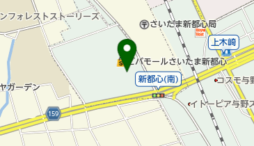 ヴィクトリアゴルフビバモールさいたま新都心店の地図画像