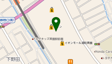 ジョーシン浦和美園イオンモール店の地図画像