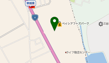 ベイシア電器栗橋店の地図画像