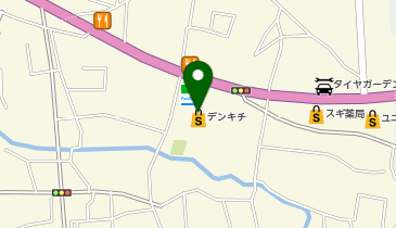 デンキチ飯能店の地図画像