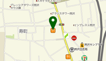 MrMax所沢店の地図画像