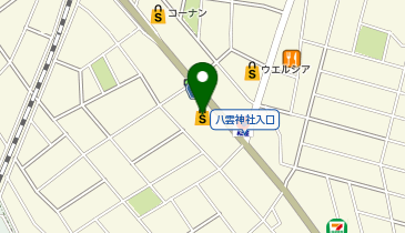デンキチ東大宮店の地図画像