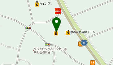 ベイシア電器なめがわモール店の地図画像