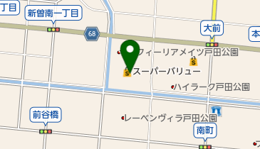 大川家具戸田店の地図画像