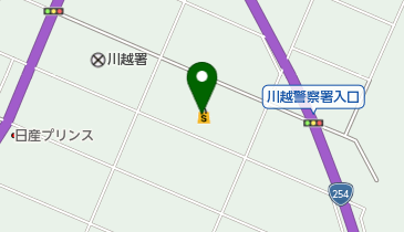 インテルナかわはた川越店の地図画像