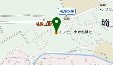 インテルナかわはた和光店の地図画像